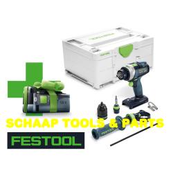 Accu Klopboor-/schroefmachine TPC 18/4-Basic KickbackStop in Systainer³ M 187 met frontgreep | 575604